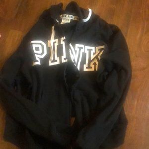 VS pink hoodie